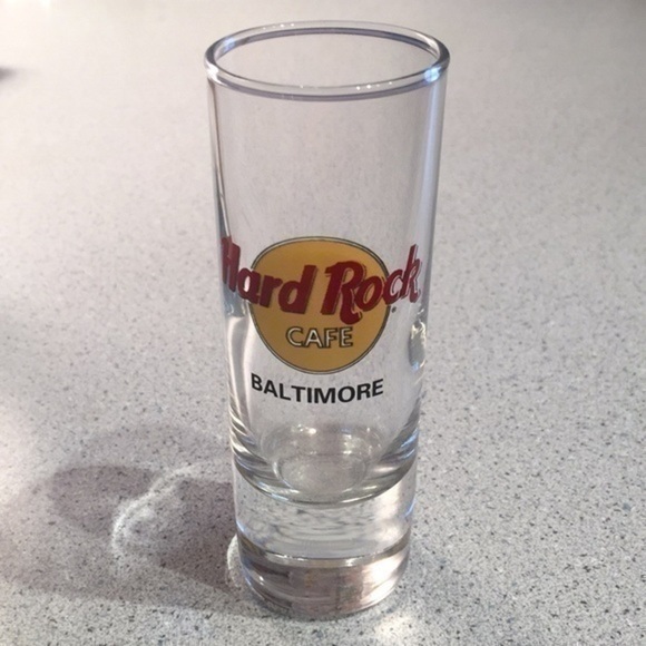 NEW BALTIMORE Maryland -Hard Rock Cafe 2 oz Shot Glass Shooter With Box - Picture 4 of 13